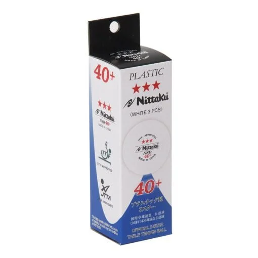 Nittaku SD 40+ 3 estrelas ITTF  3 bolas
