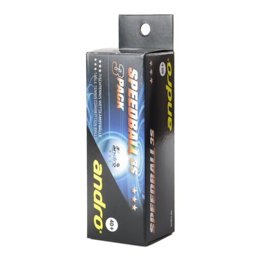 Andro Speedball 3S 40+ ITTF 3 estrelas 3 bolas