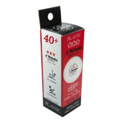 Nittaku Premium 40+ 3 estrelas ITTF 3 bolas