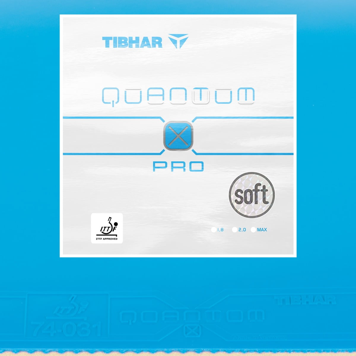 Tibhar Quantum X PRO Soft Azul • AmericaTT