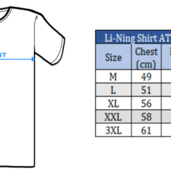 Camiseta Li-Ning ATSR019-2 Azul