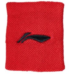 Munhequeira Li Ning Vermelha e Preta