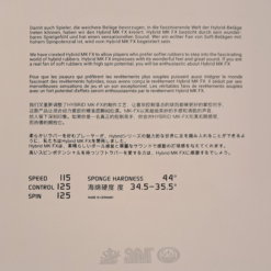 Borracha Tibhar Hybrid MK FX