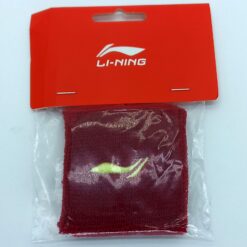 Munhequeira Li Ning Vermelho e Amarelo