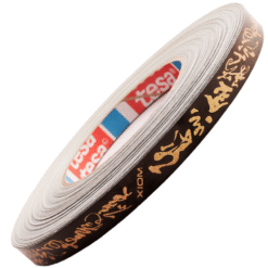 Xiom Fita Protetora Mandarim 12mm x 50m Preto e Dourado